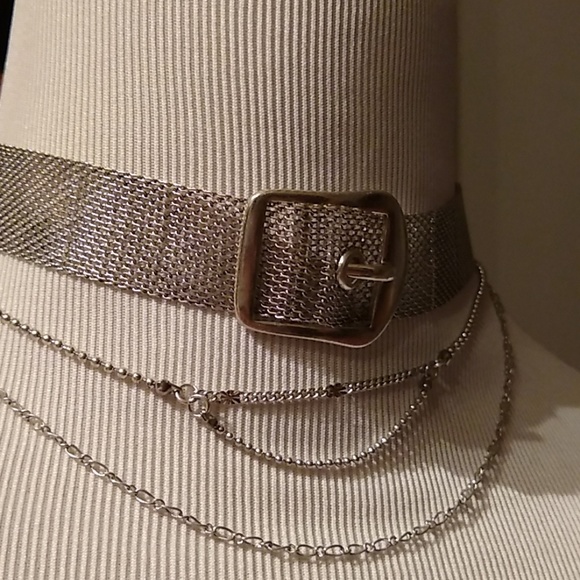 Free People mesh buckle choker - Picture 3 of 4